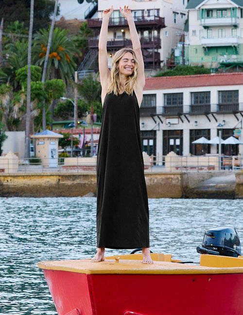 A Cut Above Racerback Maxi Dress